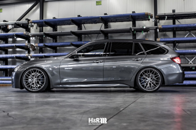 BMW F31 con suspensiones roscada H&R