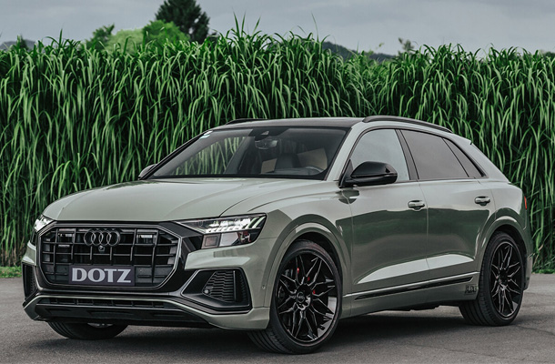 Audi Q8 con llantas de 22 pulgadas DOTZ Longbeach