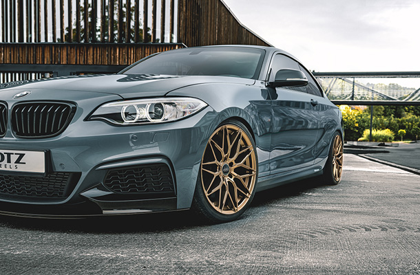 DOTZ Suzuka bronce en BMW M235i