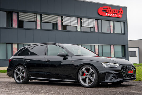 Audi A4 Avant B9 con muelles Eibach Sportline