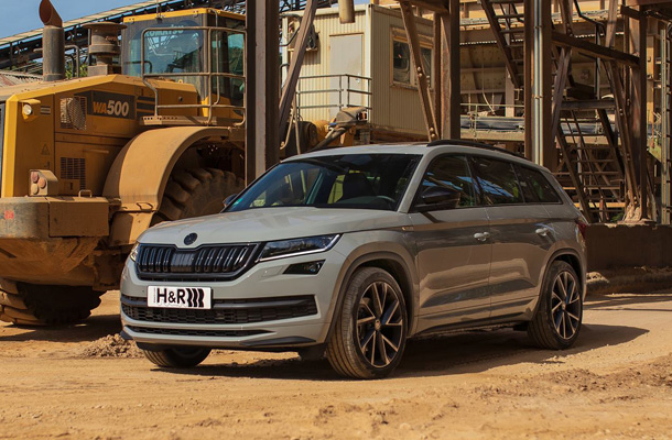 Skoda Kodiaq (RS) con Muelles H&R 