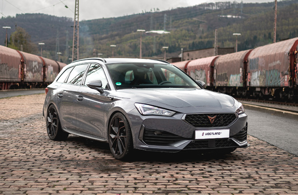 Cupra Leon ST con Muelles Deportivos Vogtland 